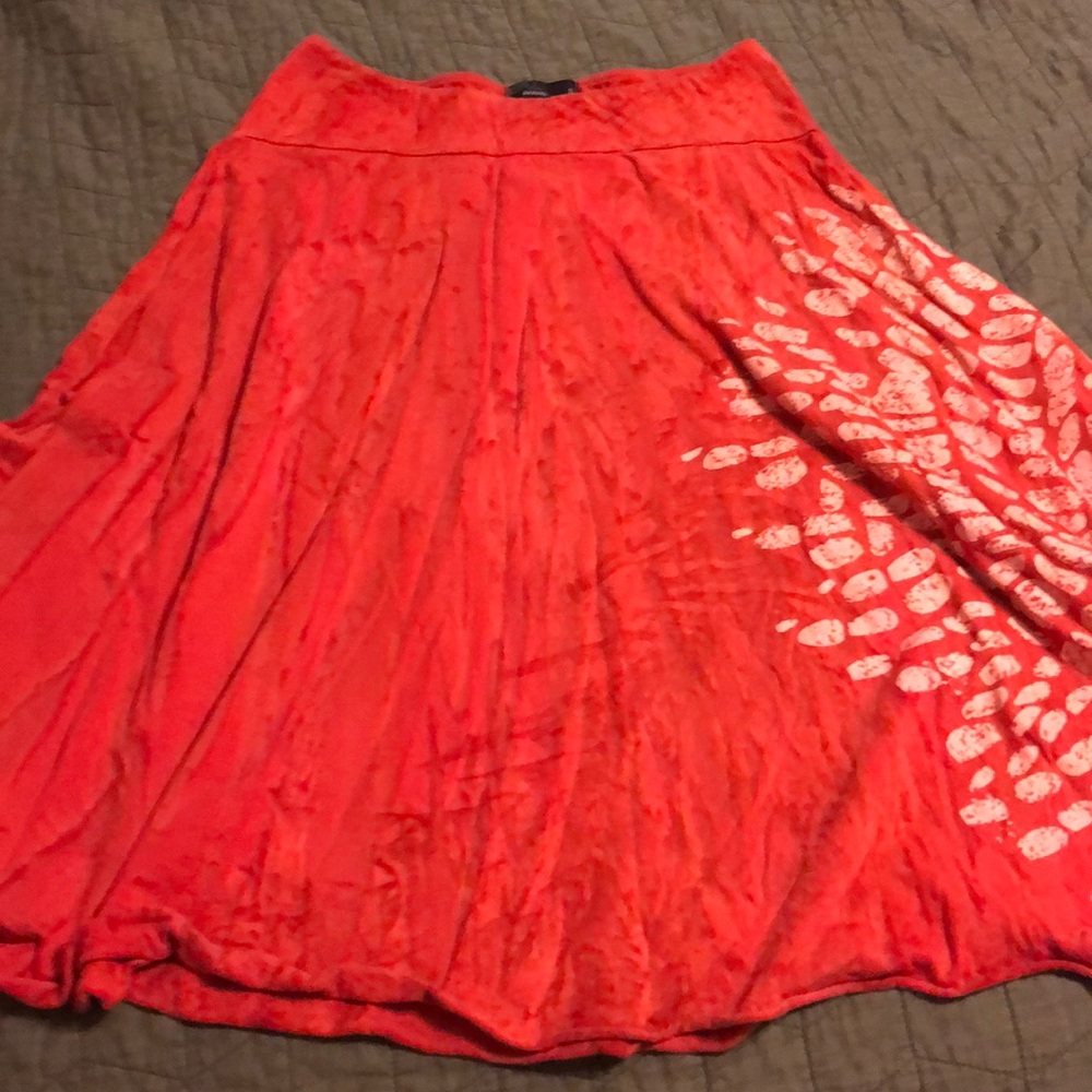 Prana Red Skirt